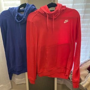 Nike Cowl Neck Hoodies